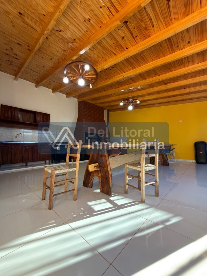 TERRENO CON CASA, QUINCHO Y PILETA