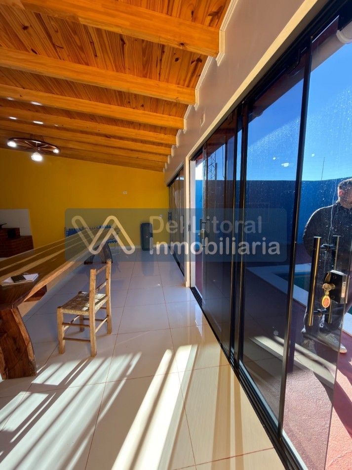 TERRENO CON CASA, QUINCHO Y PILETA